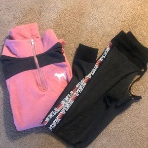 Pink Leggings Set